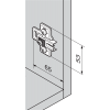 Prowadnik Blum  194K6100E modul do lodówki wys.0mm expando (z kołeczkami)